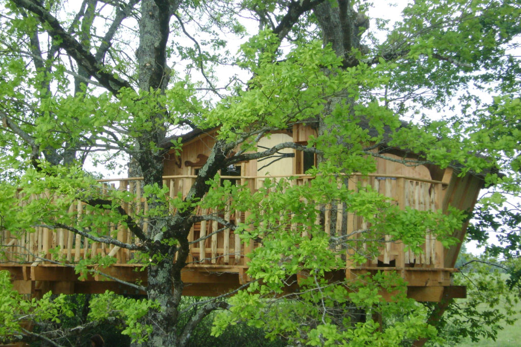 Cabane perchée pour séjour au calme en Région Centre-Val de Loire en Brenne