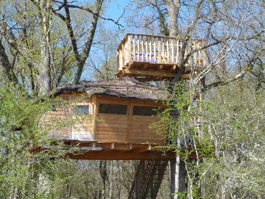 La hulotte - Cabane perchée Région Centre-Val de Loire