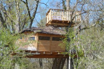 La hulotte - Cabane perchée Région Centre-Val de Loire